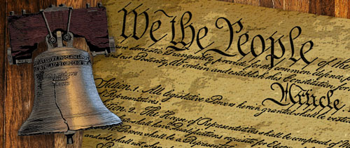 US Constitution clipping